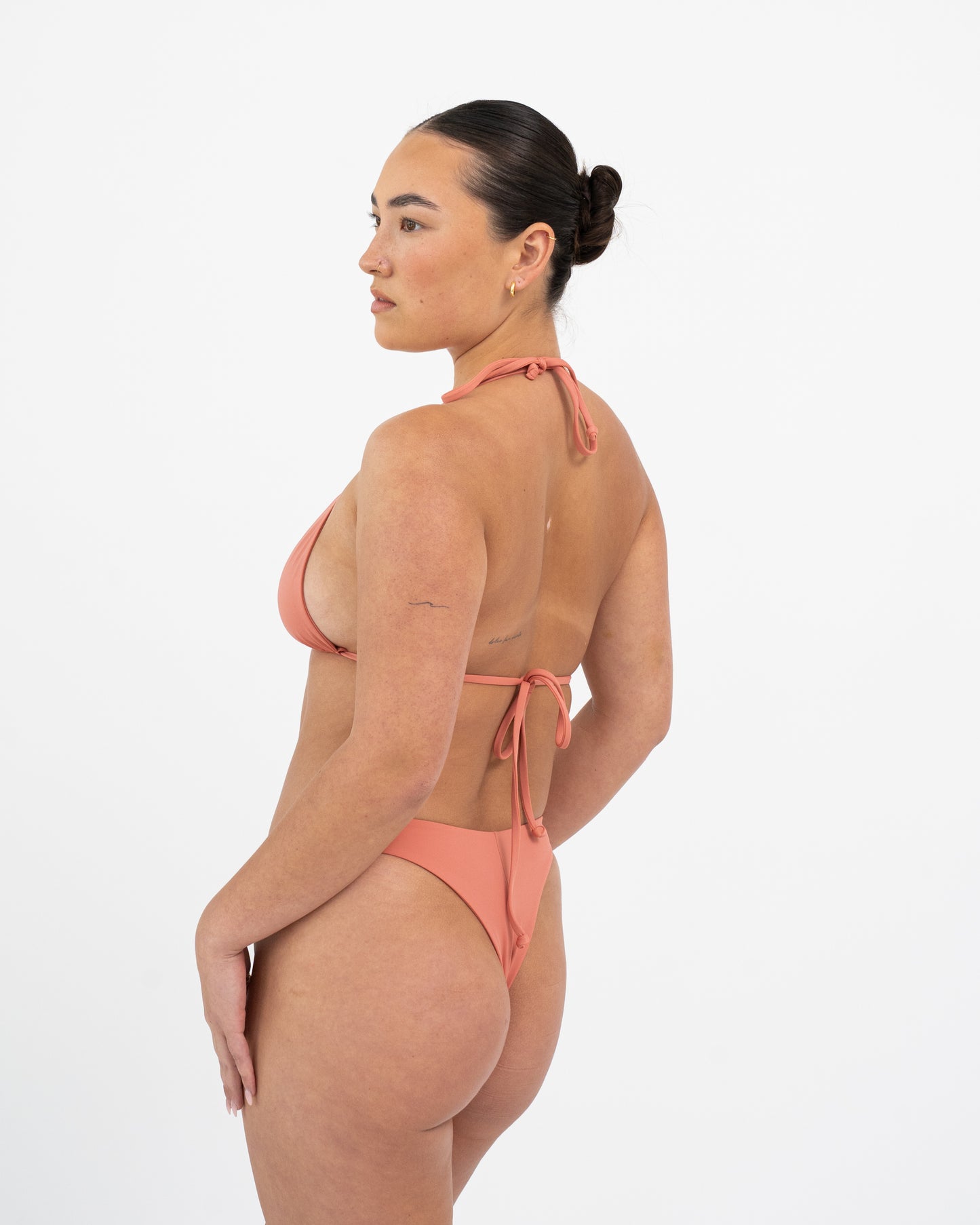 Byron Triangle Top - Coral