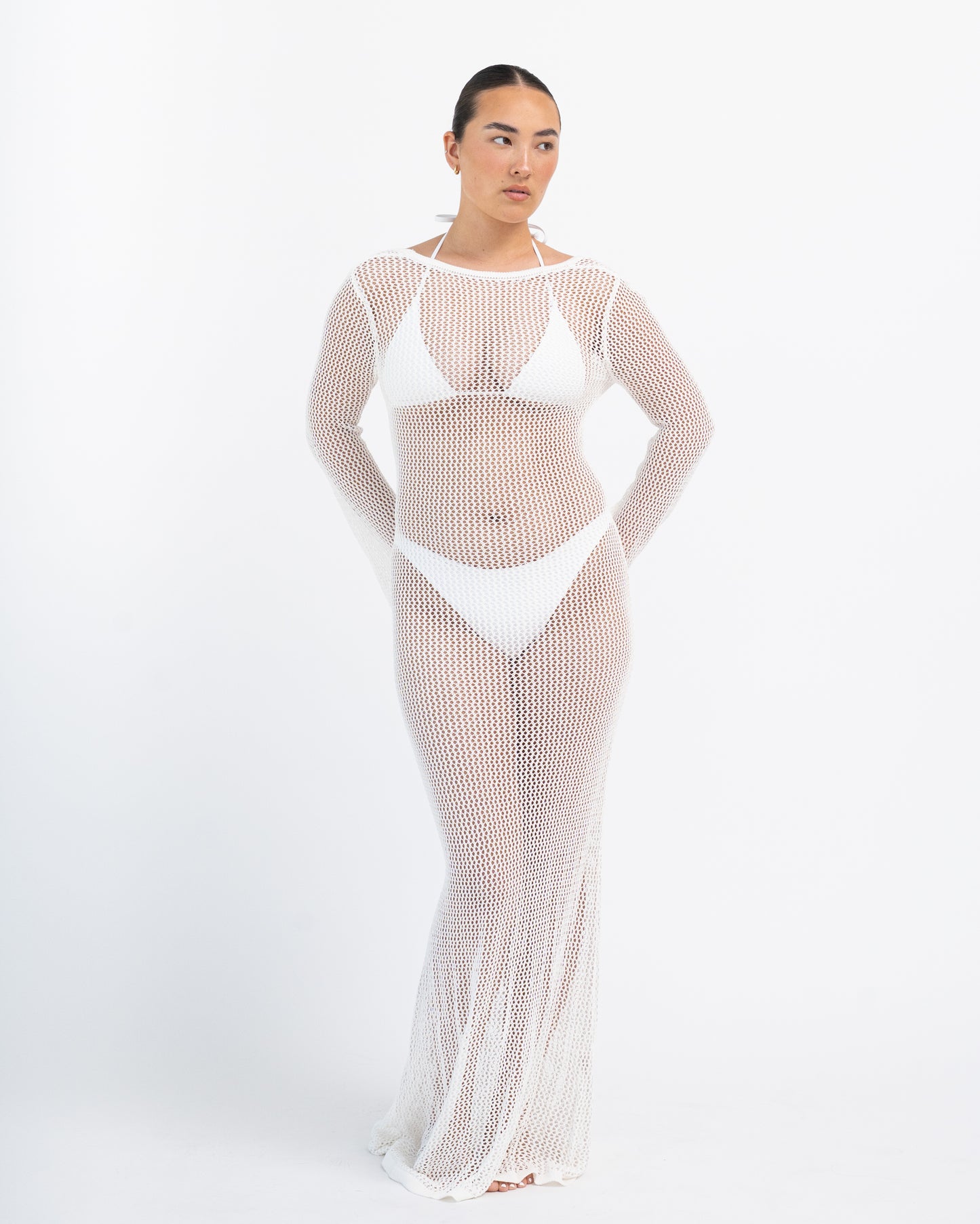 Rhodes Maxi Dress - White