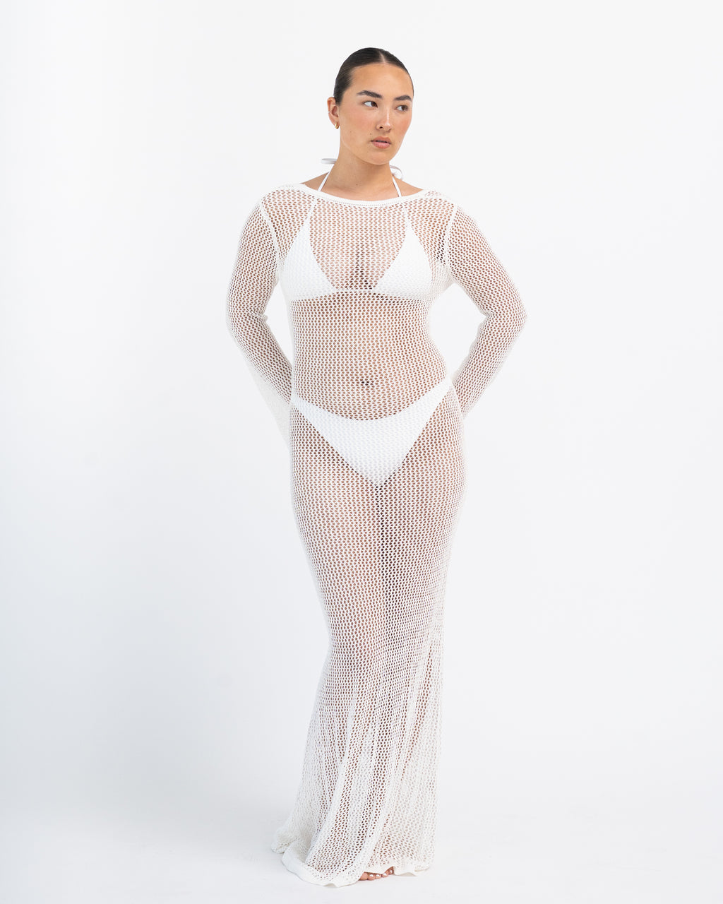 Rhodes Maxi Dress - White