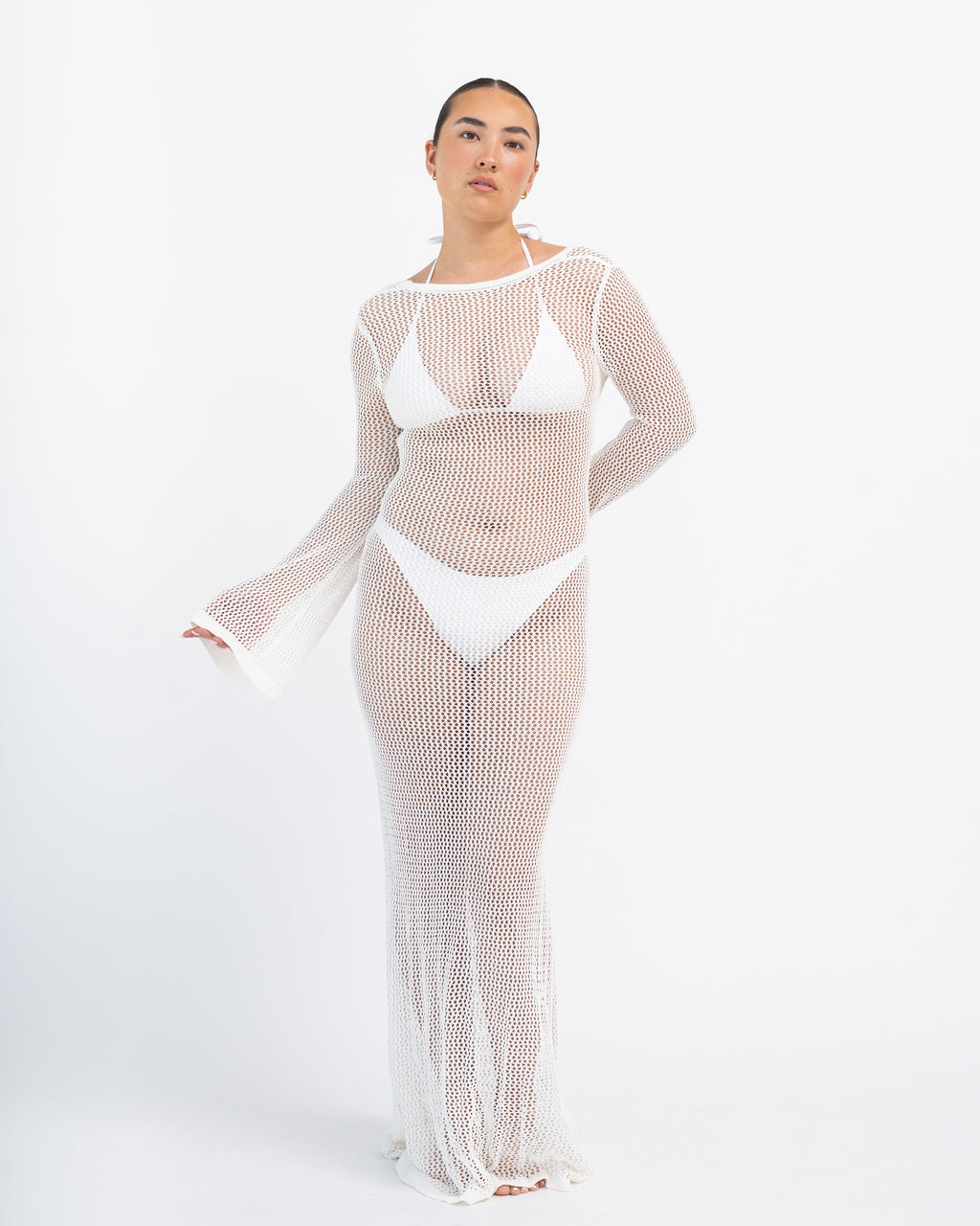 Rhodes Maxi Dress - White