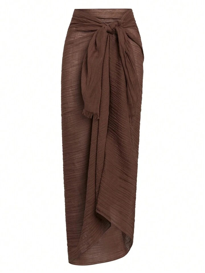 Taormina Sarong - Cocoa