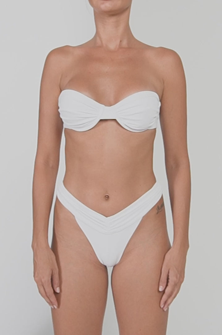 Panama Top - White